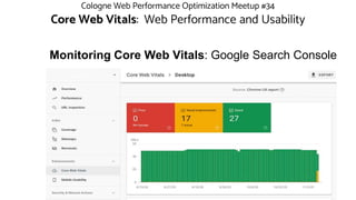 Core web Vitals: Web Performance and Usability | PPTX