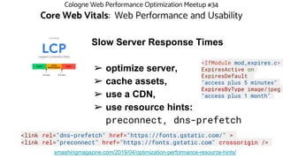 Core web Vitals: Web Performance and Usability | PPTX