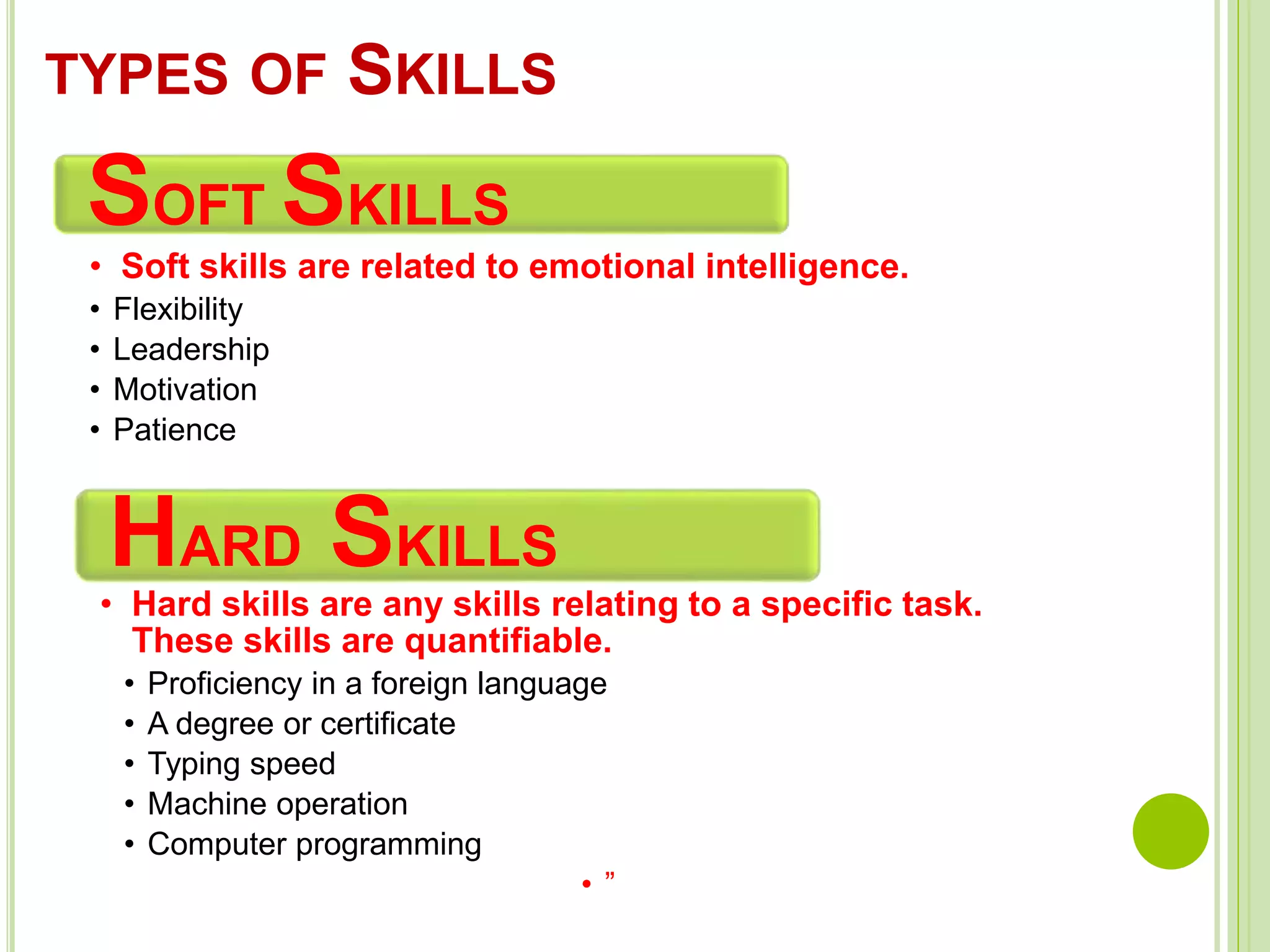 Skill And Its Types PPT skill-and-its-types-ppt