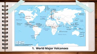 1. World Major Volcanoes
 
