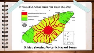 5. Map showing Volcanic Hazard Zones
 