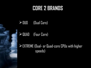 Core 2 processors | PPT