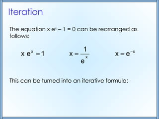 Core 3 Numerical Methods 2 | PPT
