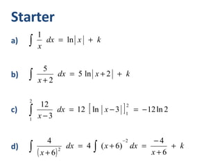 Core 4 Partial Fractions 3 | PPT