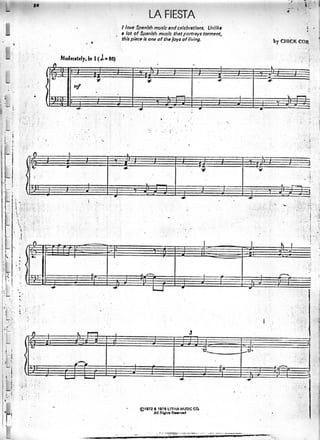 Corea Chick   songbook n1