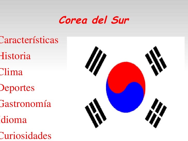 Corea Bandera Antes De La Separacion