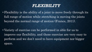Core and Flexibility | PPTX
