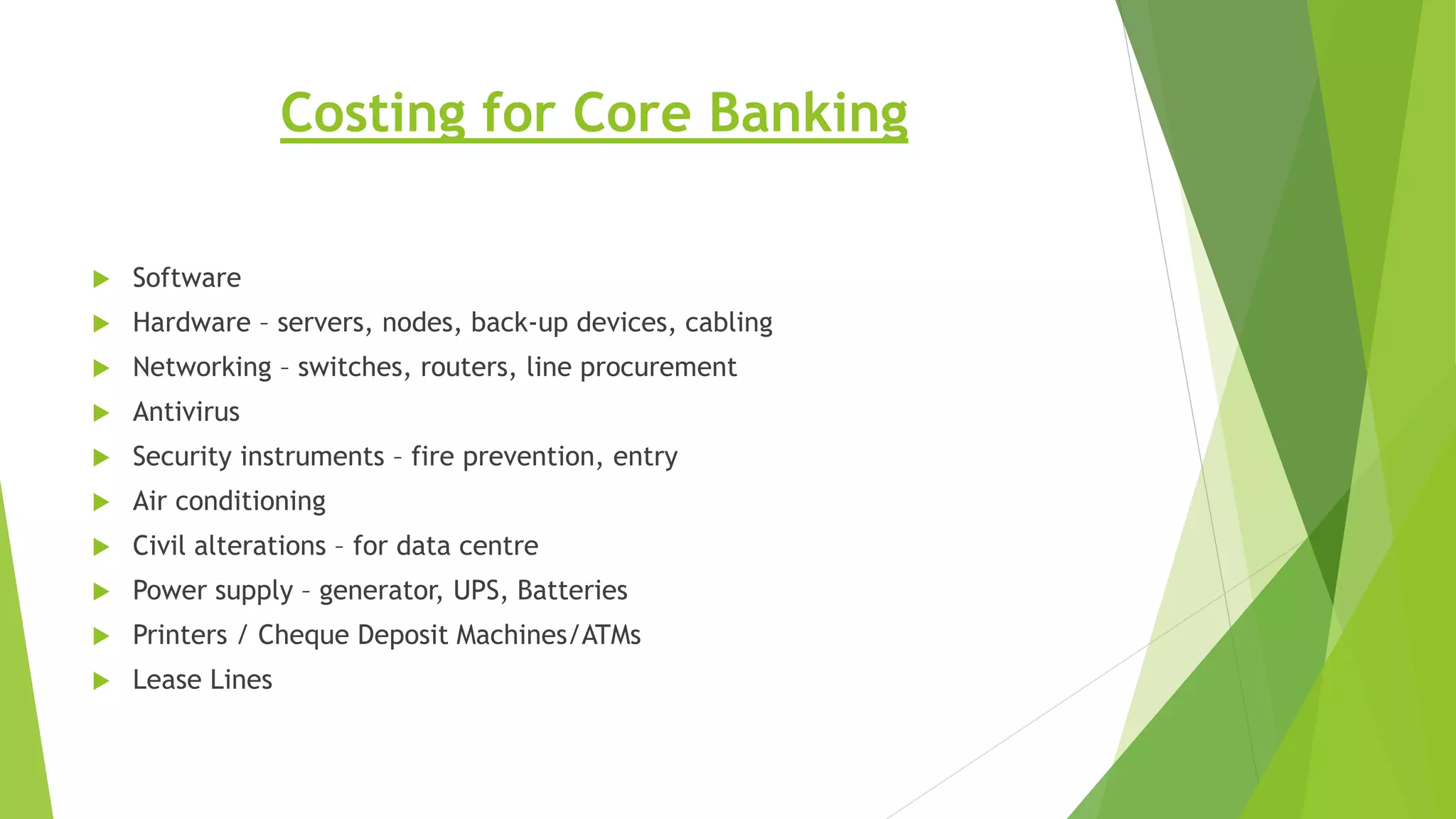 Core banking system | PPTX