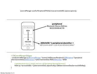 Core Bluetooth on iOS | PDF