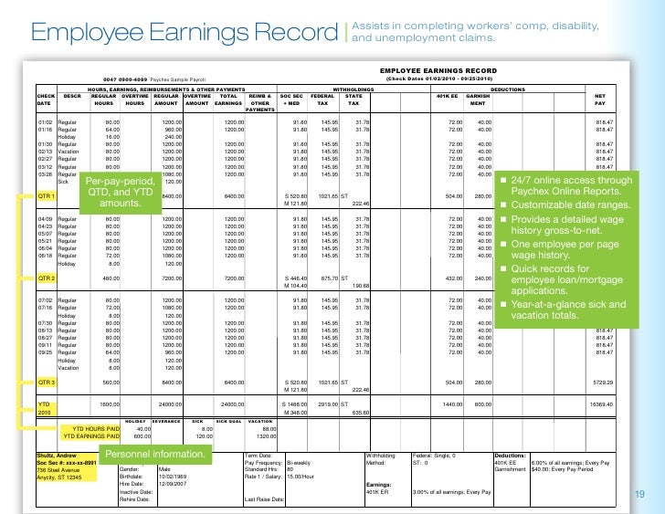 Paychex Payroll Presentation