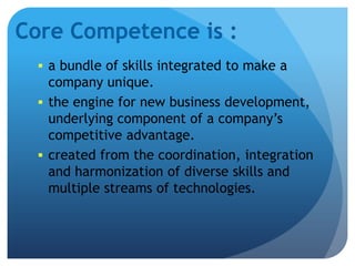 Core competence | PPTX