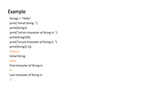 Core Concept_Python.pptx | Programming Languages | Computing