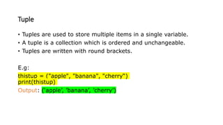 Core Concept_Python.pptx | Programming Languages | Computing
