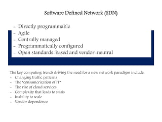 Core Concept: Software Defined Everything | PPT | Free Download