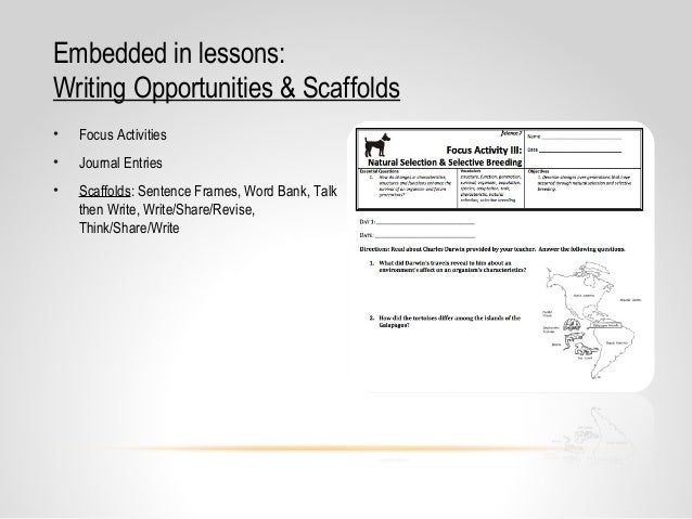 core content coaching grade 7 natural selection venn diagram read write think