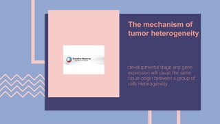 The Complete Guide to Figure Out The Heterogeneity of Tumor Cell | PDF