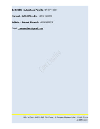 Core Creative Profile