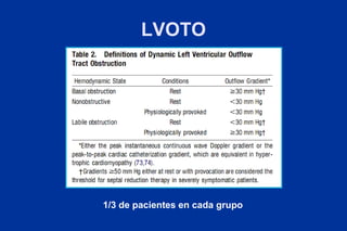 LVOTO




1/3 de pacientes en cada grupo
 