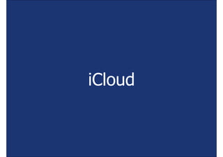 Core data + i cloud