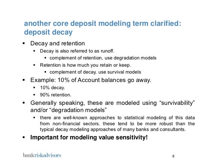 Core Deposit Modeling 2011