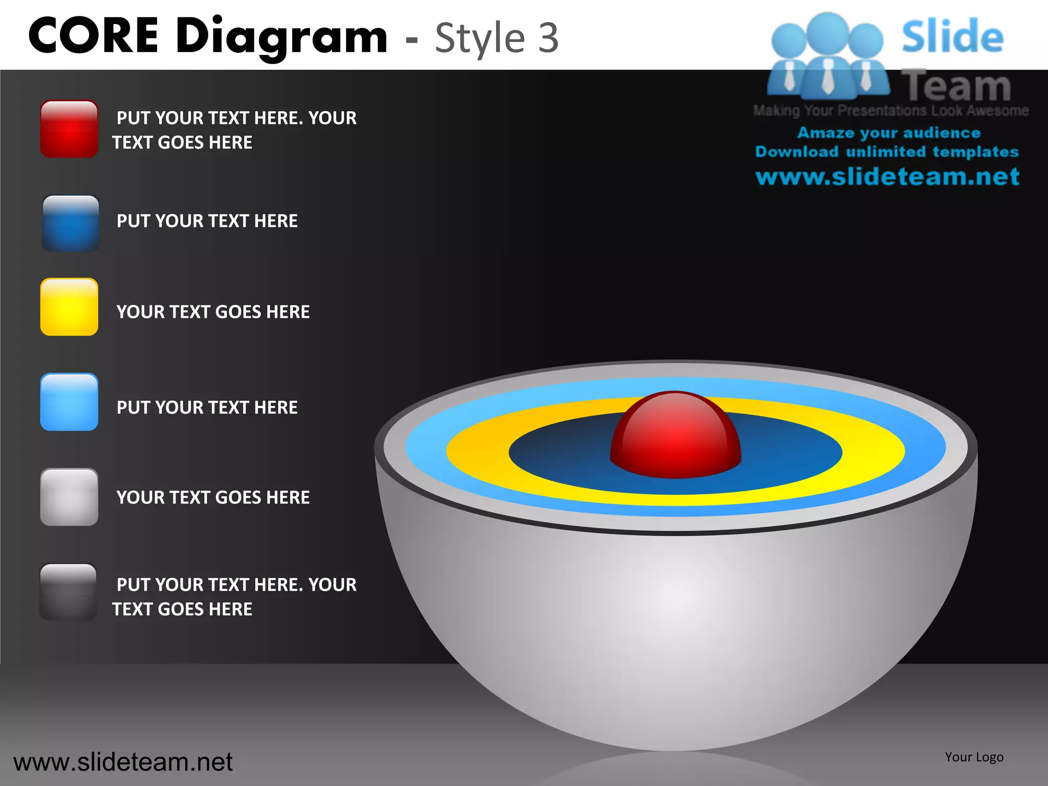 Core diagram design 3 powerpoint ppt templates. | PDF