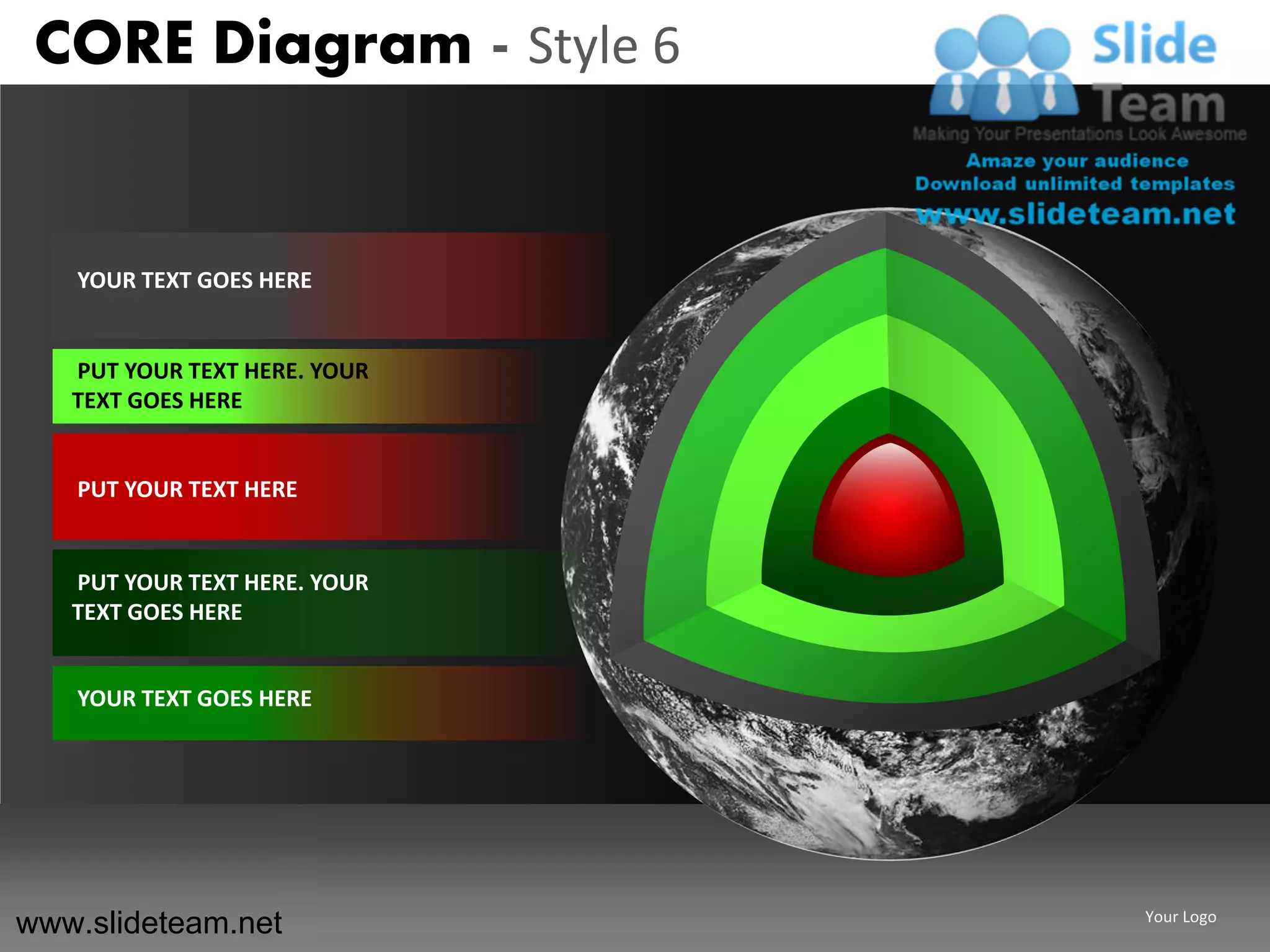 Core diagram design 6 powerpoint ppt templates. | PDF