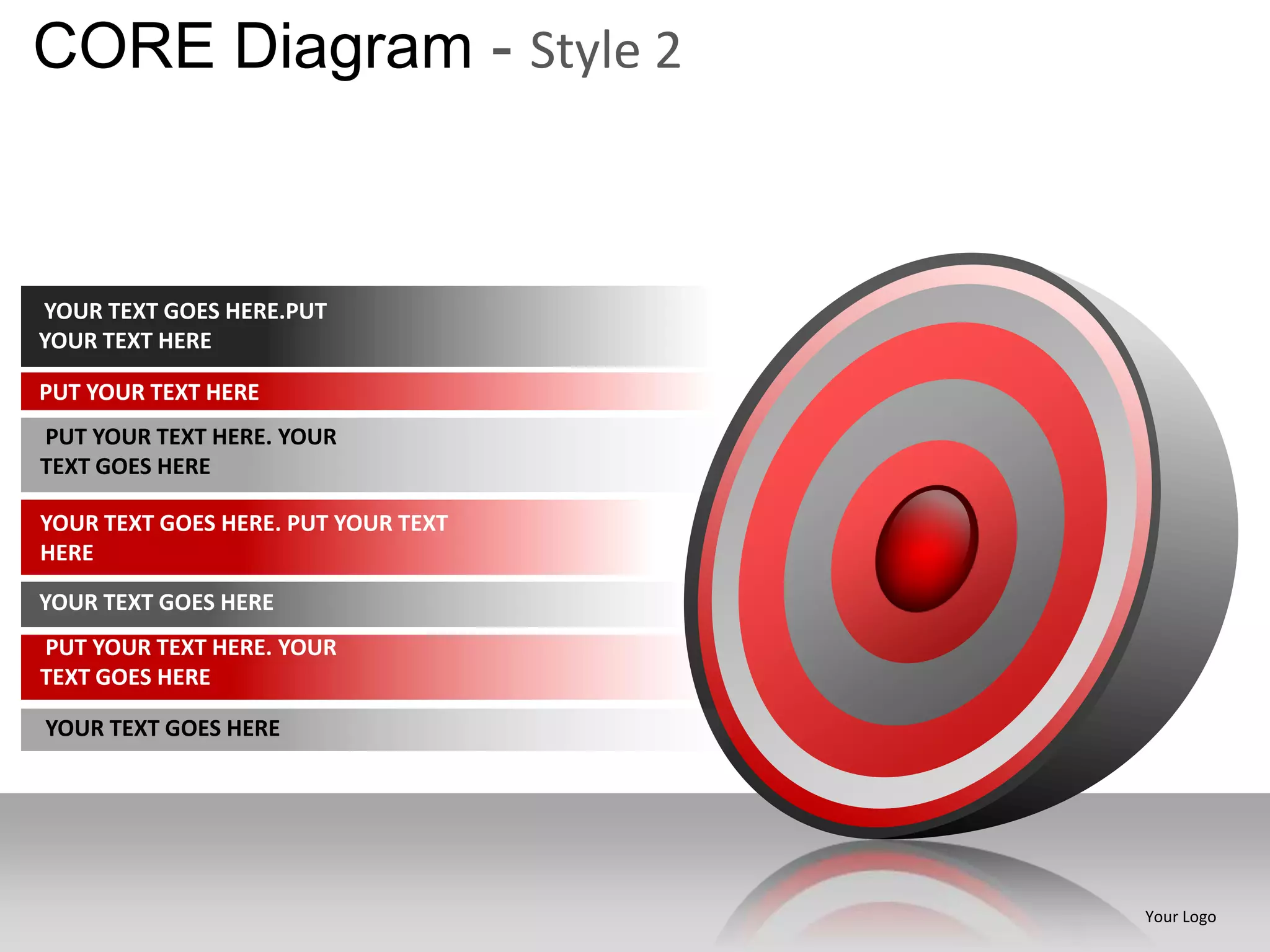 Core diagram style 2 powerpoint presentation templates | PPT