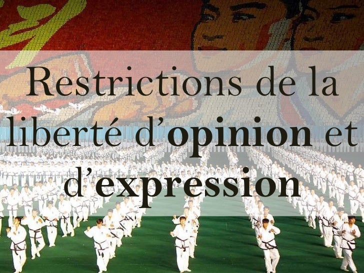 Liberté D Expression En Corée Du Nord