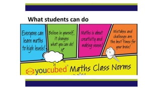 What students can do
 