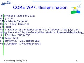 WP2: Design of the information model 