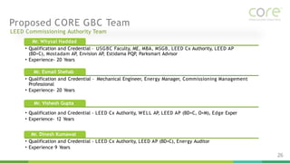 CORE GBC CxA presentation_CORE GBC CxA presentation | PPTX