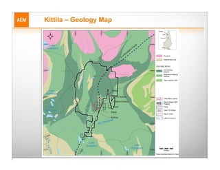 Kittila – Geology Map
 