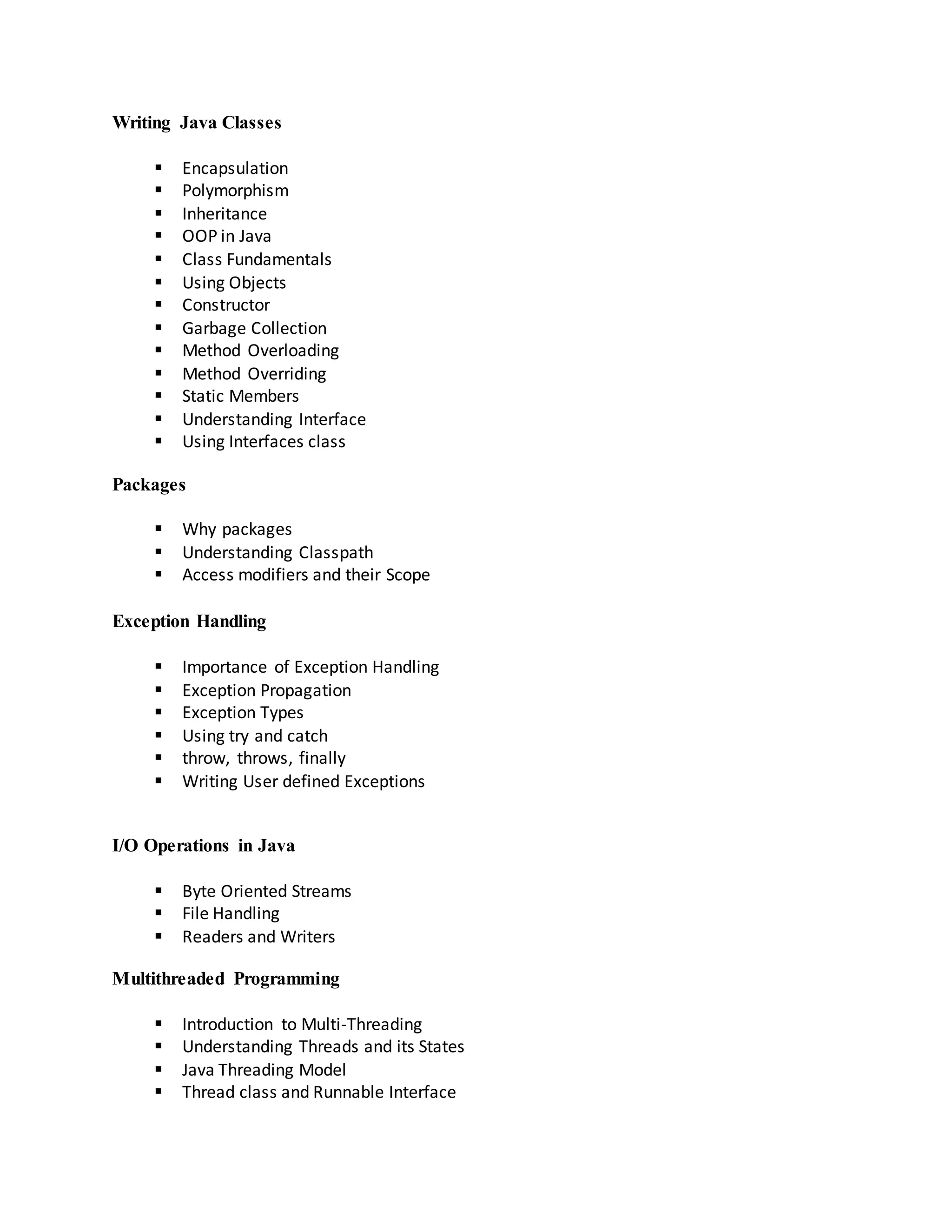 VKV TECHNOLOGIES BEST CORE JAVA TRAINING IN CHENNAI | DOCX ...