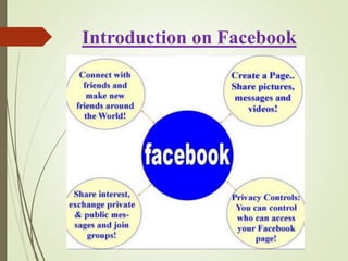 Introduction on Facebook
 