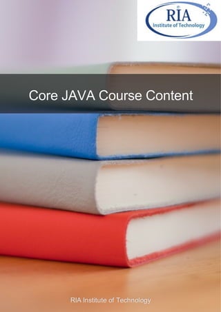JAVA Training in Bangalore | PDF