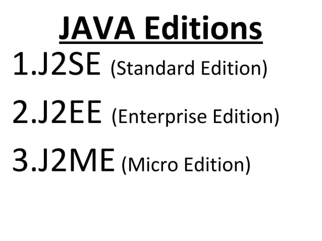 Core java | PPT