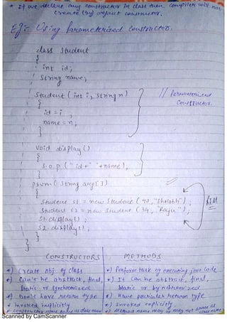 Core JAVA Notes | PDF