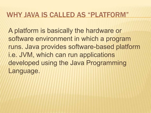 Core java | PPT