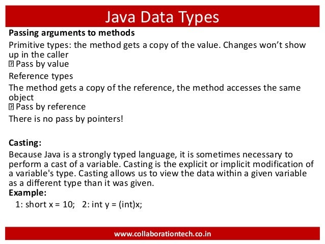 Introduction to Core Java Programming