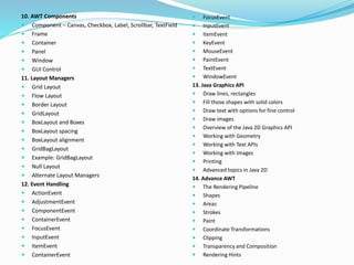 CORE JAVA & ADVANCE JAVA | PPTX