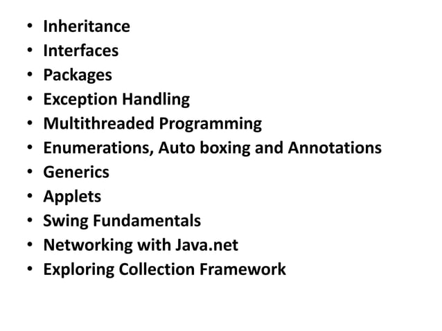 Core java complete ppt(note) | PPTX