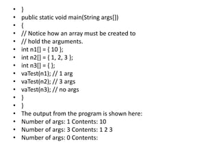 Core java complete ppt(note) | PPT