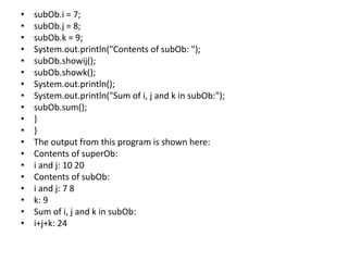 Core java complete ppt(note) | PPT