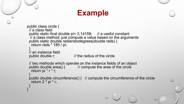 Core java concepts | PPT