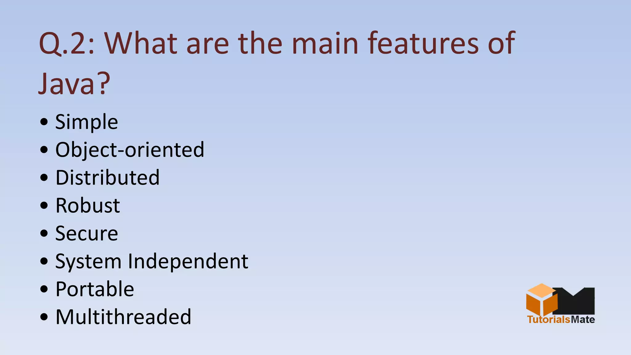 100+ Core java interview questions and Answers | PPT