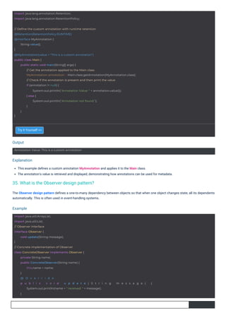 Core Java Interview Questions PDF By ScholarHat | PDF