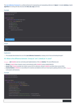 Core Java Interview Questions PDF By ScholarHat | PDF