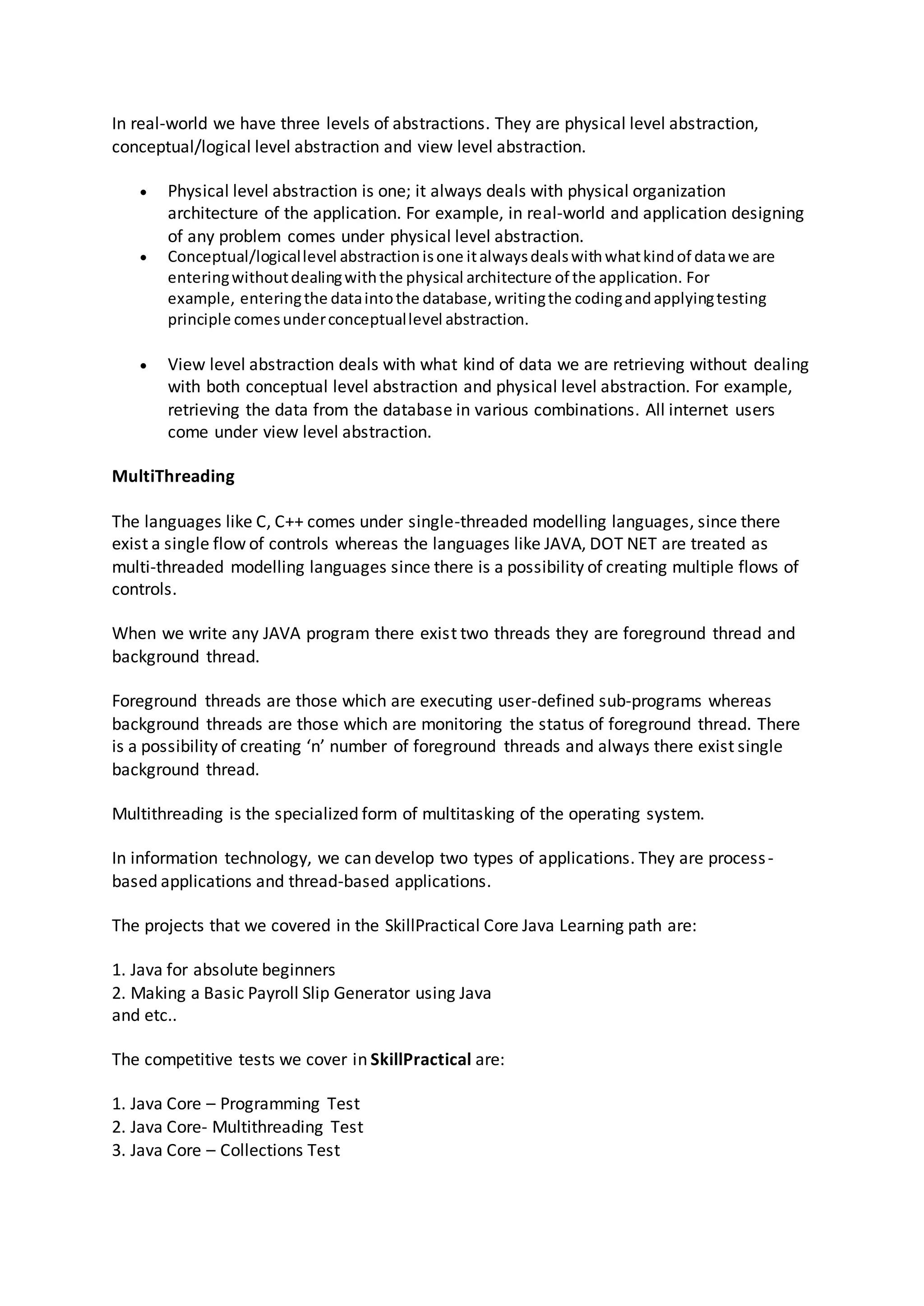 Core java learning path for beginners | PDF