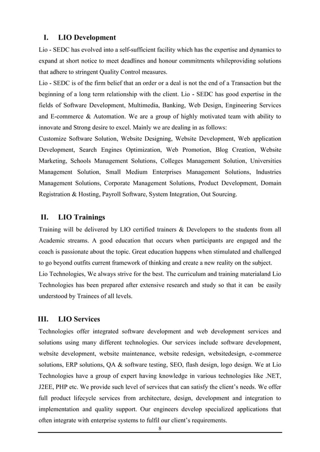 Core java report | DOCX