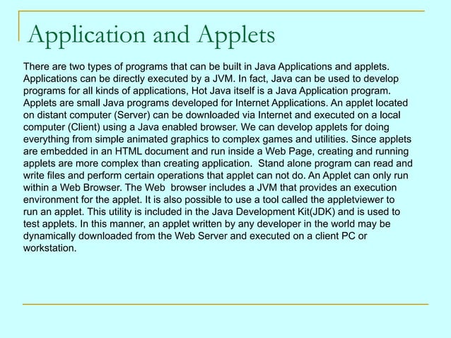 Core java slides | PPT